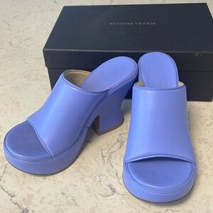 Bottega Veneta Lido sandals mule pump bluepurple size 37 🖤